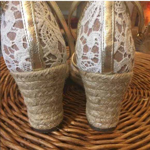 Anthropologie Espadrille Wedge Shoes SZ 7 - Picture 7 of 7